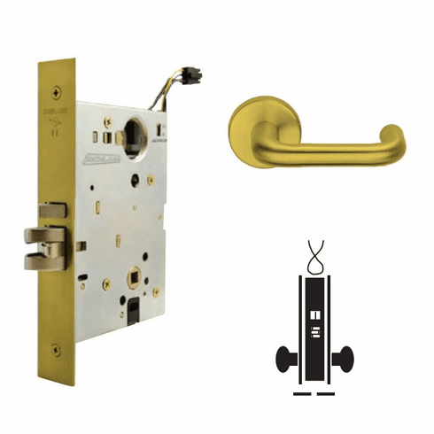 SCHLAGE COMMERCIAL L9090EU-03A-606 Elec. Mortise Lock, Fail Secure, No Cyl L9090EU03A606 L9090EU 03A 606