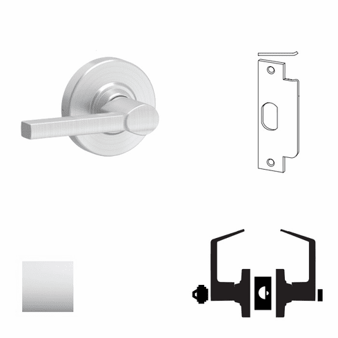 SCHLAGE COMMERCIAL ND50PD-LAT-625 Lat Entry Lock-Ckwy 625 Nd50-Lat-625 13- ND50PDLAT625 ND50PD LAT 625