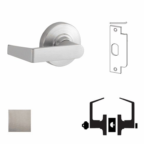 SCHLAGE COMMERCIAL ND50PD-RHO-619 Rhodes Entry Lock-Ckwy 619 Nd50-Rho-619 ND50PDRHO619 ND50PD RHO 619