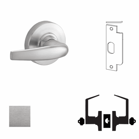 SCHLAGE COMMERCIAL ND60RD-ATH-626 Nd60Rd Athens Vestibule Lock ND60RDATH626 ND60RD ATH 626