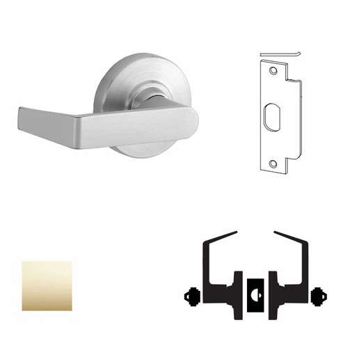 SCHLAGE COMMERCIAL ND66PD-RHO-605 Nd66Pd Rhodes Store Lock ND66PDRHO605 ND66PD RHO 605