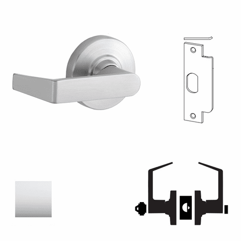 SCHLAGE COMMERCIAL ND73LD-RHO-625 Nd73Ld Rhodes Corridor Lock ND73LDRHO625 ND73LD RHO 625