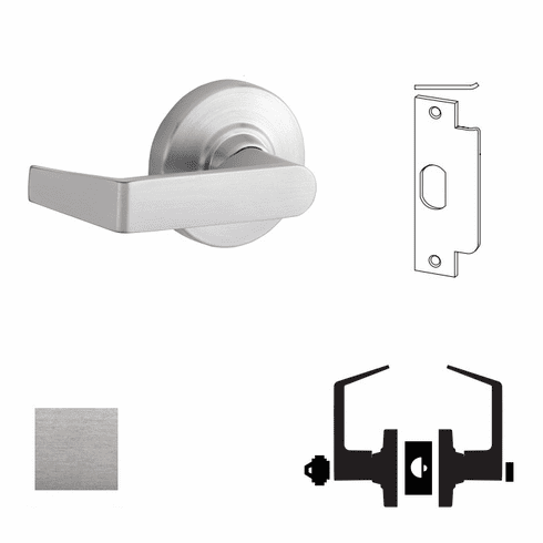 SCHLAGE COMMERCIAL ND73RD-RHO-626 Nd73Rd Rhodes Corridor Lock ND73RDRHO626 ND73RD RHO 626