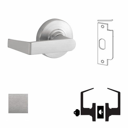 SCHLAGE COMMERCIAL ND82BDC-RHO-626 Nd82Bdc Rhodes Institution Lock ND82BDCRHO626 ND82BDC RHO 626