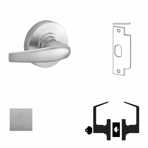 SCHLAGE COMMERCIAL ND82JD-ATH-626 Institutional Lock Less Core ND82JDATH626 ND82JD ATH 626