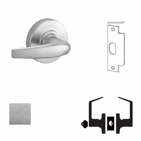 SCHLAGE COMMERCIAL ND82RD-ATH-626 Institutional Lock ND82RDATH626 ND82RD ATH 626