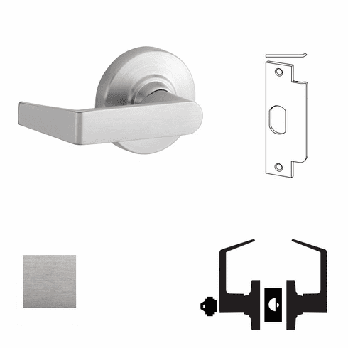 SCHLAGE COMMERCIAL ND82RD-RHO-626 Nd82Rd Rhodes Institution Lock ND82RDRHO626 ND82RD RHO 626