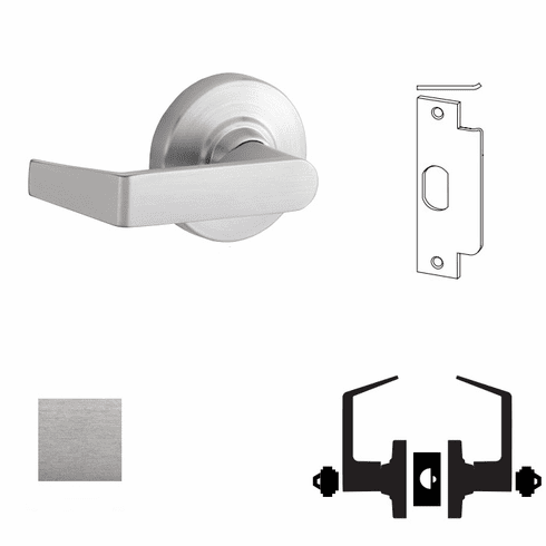 SCHLAGE COMMERCIAL ND93CD-RHO-626 Nd93Cd Rhodes Vestibule Lock ND93CDRHO626 ND93CD RHO 626