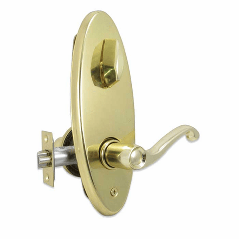 SCHLAGE COMMERCIAL S210PD-FLA-605-RH S210 Flair Entrance Single Locking - Rh S210PDFLA605RH S210PD FLA 605 RH
