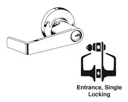 SCHLAGE COMMERCIAL S210PD-SAT-613 S210 Saturn Entrance Single Locking S210PDSAT613 S210PD SAT 613