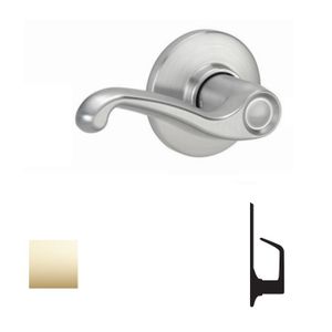 SCHLAGE COMMERCIAL S290-FLA-626-RH S290 Flair Single Dummy Trim - Rh S290FLA626RH S290 FLA 626 RH