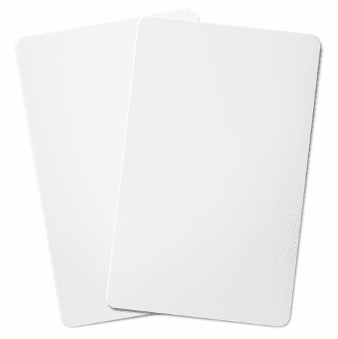 SCHLAGE ELECTRONIC 7510M1 Iso Glossy White Proximity + Mag Stripe Card - 125Khz 7510M1 7510M1