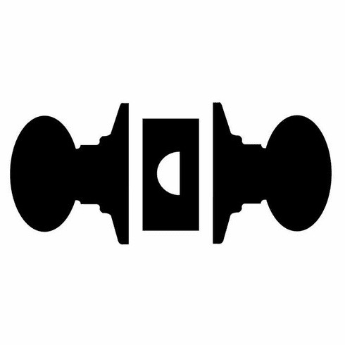 SCHLAGE F10-AND-619-COL Andover Passage 619 Collins