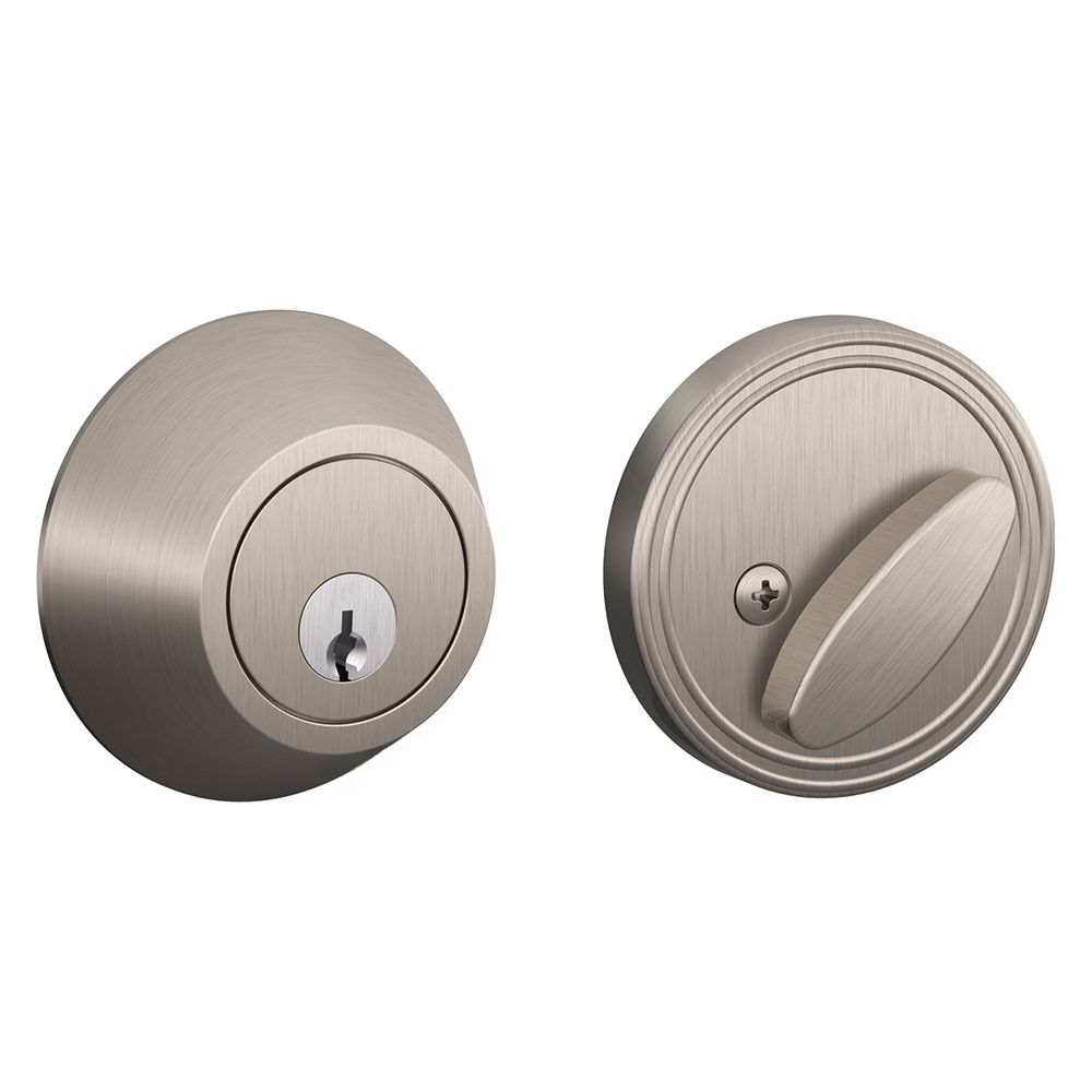 SCHLAGE Single Cyl Deadbolt 16-068X10-267|HomeDecorhardware.com