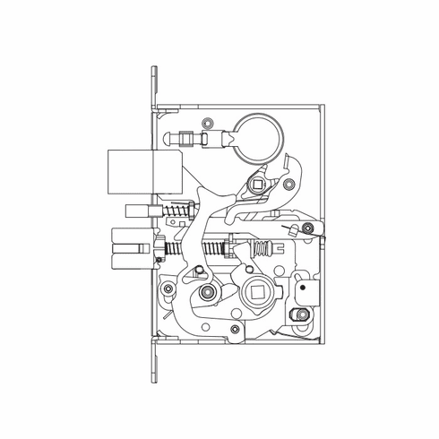 SCHLAGE L283-137 Entrance Lock Case
