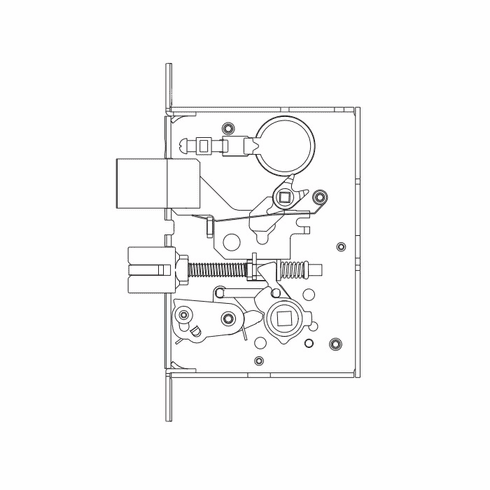 SCHLAGE L283-140 Lock Case