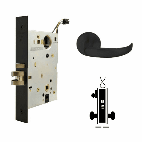 SCHLAGE L9092EUL-17A-622 Mortise Lock-Electric