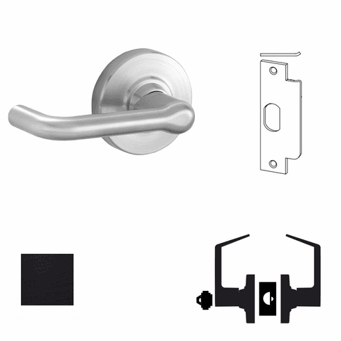 SCHLAGE ND80JD-TLR-622 Cyl. Lockset (With Thru-Bolts)