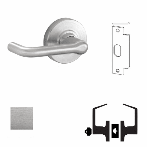 SCHLAGE ND96LD-TLR-626 Cyl. Lockset (With Thru-Bolts)