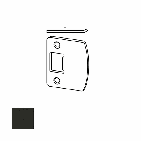 SCHLAGE RESIDENTIAL 10-027-716 Full Lip Strike, 1/4" Radius Round Corner, No Box 10027716 10 027 716