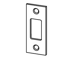 SCHLAGE RESIDENTIAL 10-094-609 Square Corner Strike 1 1/8 10094609 10 094 609