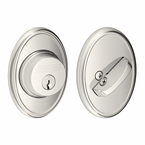 SCHLAGE RESIDENTIAL B60-618-WKF B60 Deadbolt With Wakefield Trim B60618WKF B60 618 WKF