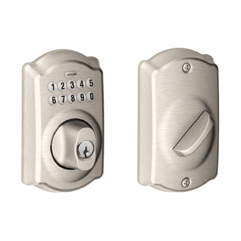 SCHLAGE RESIDENTIAL BE365-CAM-619 Be365 Camelot Electronic Keypad Deadbolt BE365CAM619 BE365 CAM 619