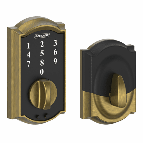 SCHLAGE RESIDENTIAL BE375-CAM-609 Be375 Camelot Schlage Touch Deadbolt BE375CAM609 BE375 CAM 609