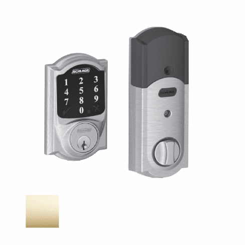 SCHLAGE RESIDENTIAL BE468ZP-CAM-605 Be468Zp Camelot Schlage Connect Deadbolt BE468ZPCAM605 BE468ZP CAM 605