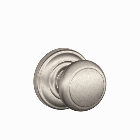 SCHLAGE RESIDENTIAL F10-AND-619-AND F10 Andover Passage Knob Lock With Andover Trim F10AND619AND F10 AND 619 AND