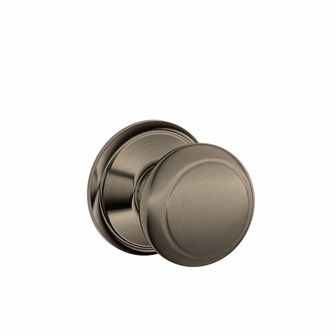 SCHLAGE RESIDENTIAL F10-AND-620 F10 Andover Passage Knob Lock F10AND620 F10 AND 620