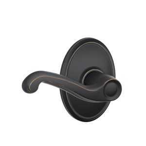 SCHLAGE RESIDENTIAL F10-FLA-716-WKF F10 Flair Passage Lever Lock With Wakefield Trim F10FLA716WKF F10 FLA 716 WKF