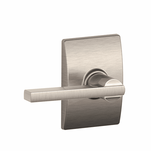 SCHLAGE RESIDENTIAL F10-LAT-619-CEN F10 Latitude Passage Lever Lock With Century Trim F10LAT619CEN F10 LAT 619 CEN
