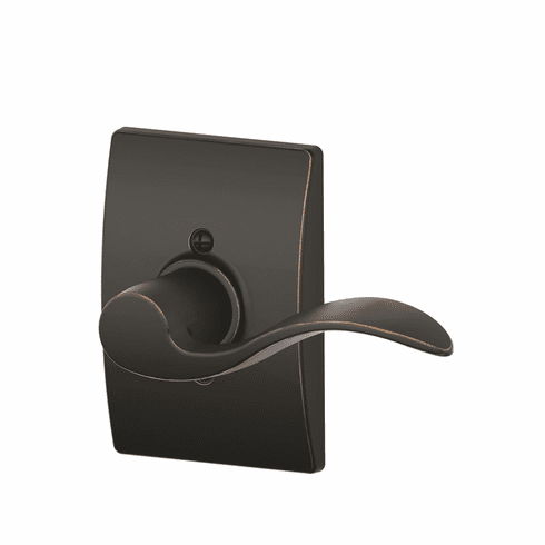 SCHLAGE RESIDENTIAL F170-ACC-716-CEN-LH F170 Accent Dummy Lever Lock With Century Trim F170ACC716CENLH F170 ACC 716 CEN LH