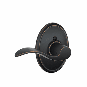 SCHLAGE RESIDENTIAL F170-ACC-716-WKF-LH F170 Accent Dummy Lever Lock With Wakefield Trim F170ACC716WKFLH F170 ACC 716 WKF LH