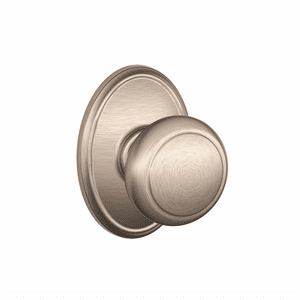 SCHLAGE RESIDENTIAL F170-AND-619-WKF F170 Andover Dummy Knob Lock With Wakefield Trim F170AND619WKF F170 AND 619 WKF