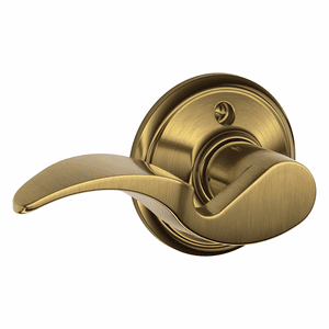 SCHLAGE RESIDENTIAL F170-AVA-609-LH F170 Avanti Dummy Lever Lock F170AVA609LH F170 AVA 609 LH