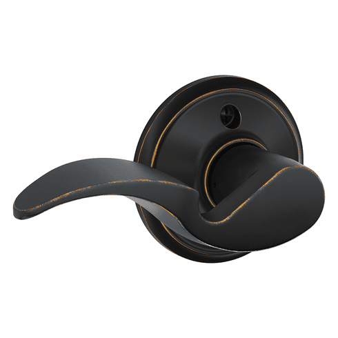 SCHLAGE RESIDENTIAL F170-AVA-716-LH F170 Avanti Dummy Lever Lock F170AVA716LH F170 AVA 716 LH