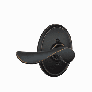 SCHLAGE RESIDENTIAL F170-CHP-716-WKF-LH F170 Champagne Dummy Lever Lock With Brookshire Trim F170CHP716WKFLH F170 CHP 716 WKF LH