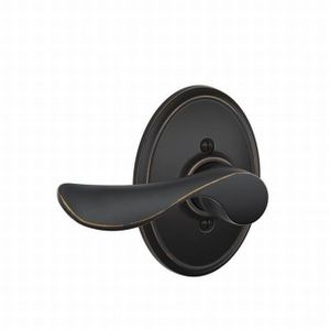 SCHLAGE RESIDENTIAL F170-CHP-716-WKF-RH F170 Champagne Dummy Lever Lock With Brookshire Trim F170CHP716WKFRH F170 CHP 716 WKF RH