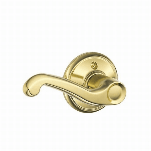 SCHLAGE RESIDENTIAL F170-FLA-605-LH F170 Flair Dummy Lever Lock F170FLA605LH F170 FLA 605 LH