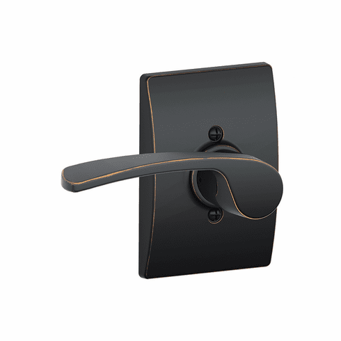 SCHLAGE RESIDENTIAL F170-MER-716-CEN-LH F170 Merano Dummy Lever Lock With Century Trim F170MER716CENLH F170 MER 716 CEN LH