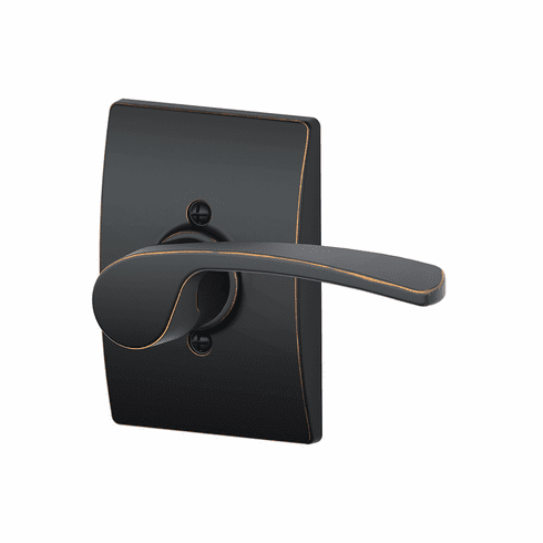 SCHLAGE RESIDENTIAL F170-MER-716-CEN-RH F170 Merano Dummy Lever Lock With Century Trim F170MER716CENRH F170 MER 716 CEN RH