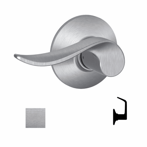 SCHLAGE RESIDENTIAL F170-SAC-626-LH F170 Sacramento Dummy Lever Lock F170SAC626LH F170 SAC 626 LH