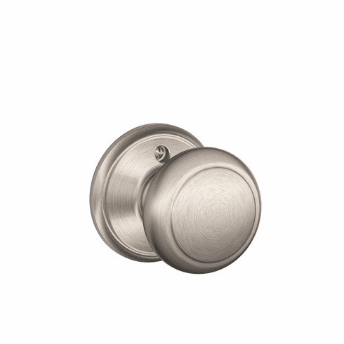 SCHLAGE RESIDENTIAL F40-AND-619 F40 Andover Privacy Knob Lock F40AND619 F40 AND 619