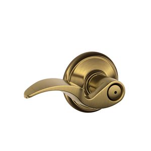 SCHLAGE RESIDENTIAL F40-AVA-609 F40 Avanti Privacy Lever Lock F40AVA609 F40 AVA 609