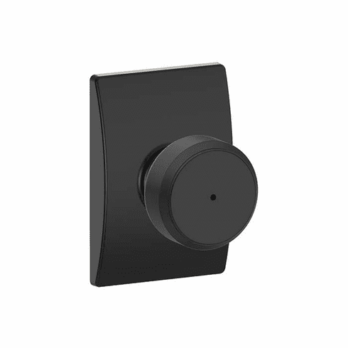 SCHLAGE RESIDENTIAL F40-BWE-622-CEN F40 Bowery Privacy Knob Lock With Century Trim F40BWE622CEN F40 BWE 622 CEN