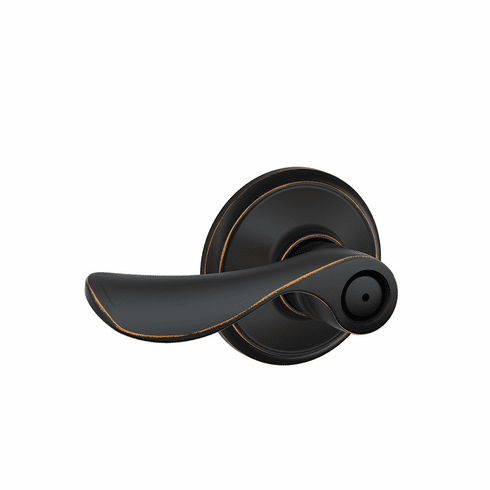 SCHLAGE RESIDENTIAL F40-CHP-716 F40 Champagne Privacy Lever Lock F40CHP716 F40 CHP 716