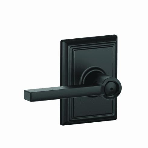 SCHLAGE RESIDENTIAL F40-LAT-622-ADD F40 Latitude Privacy Lever Lock With Addison Trim F40LAT622ADD F40 LAT 622 ADD