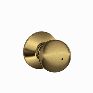 SCHLAGE RESIDENTIAL F40-ORB-609 F40 Orbit Privacy Knob Lock F40ORB609 F40 ORB 609